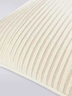 Ande 40x40 cm cushion with faded chevron