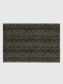 Azul bath mat 60x90 cm in cotton chevron