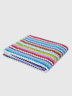 Bath towel 150x100 cm Zig zag cotton terry Riverbero