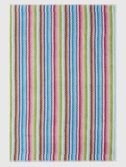 Bath towel 150x100 cm Zig zag cotton terry Riverbero
