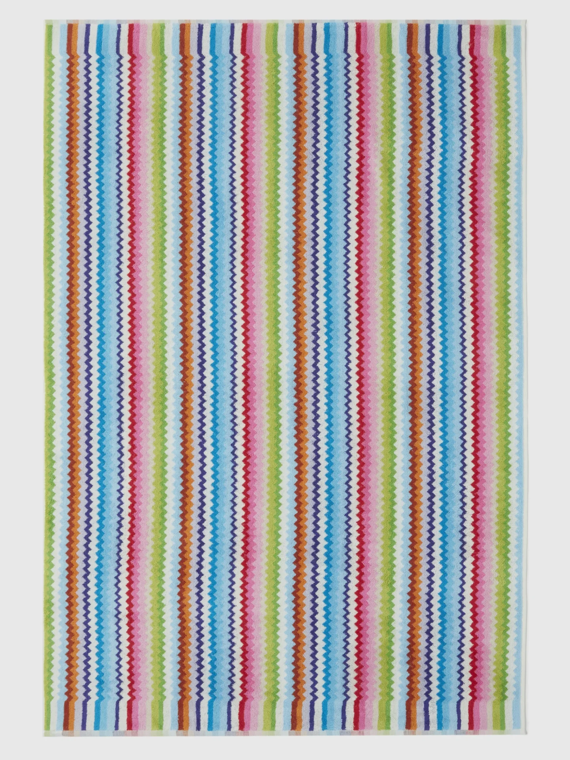 Bath towel 150x100 cm Zig zag cotton terry Riverbero