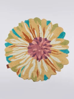 Blandine floral bath mat 80 cm