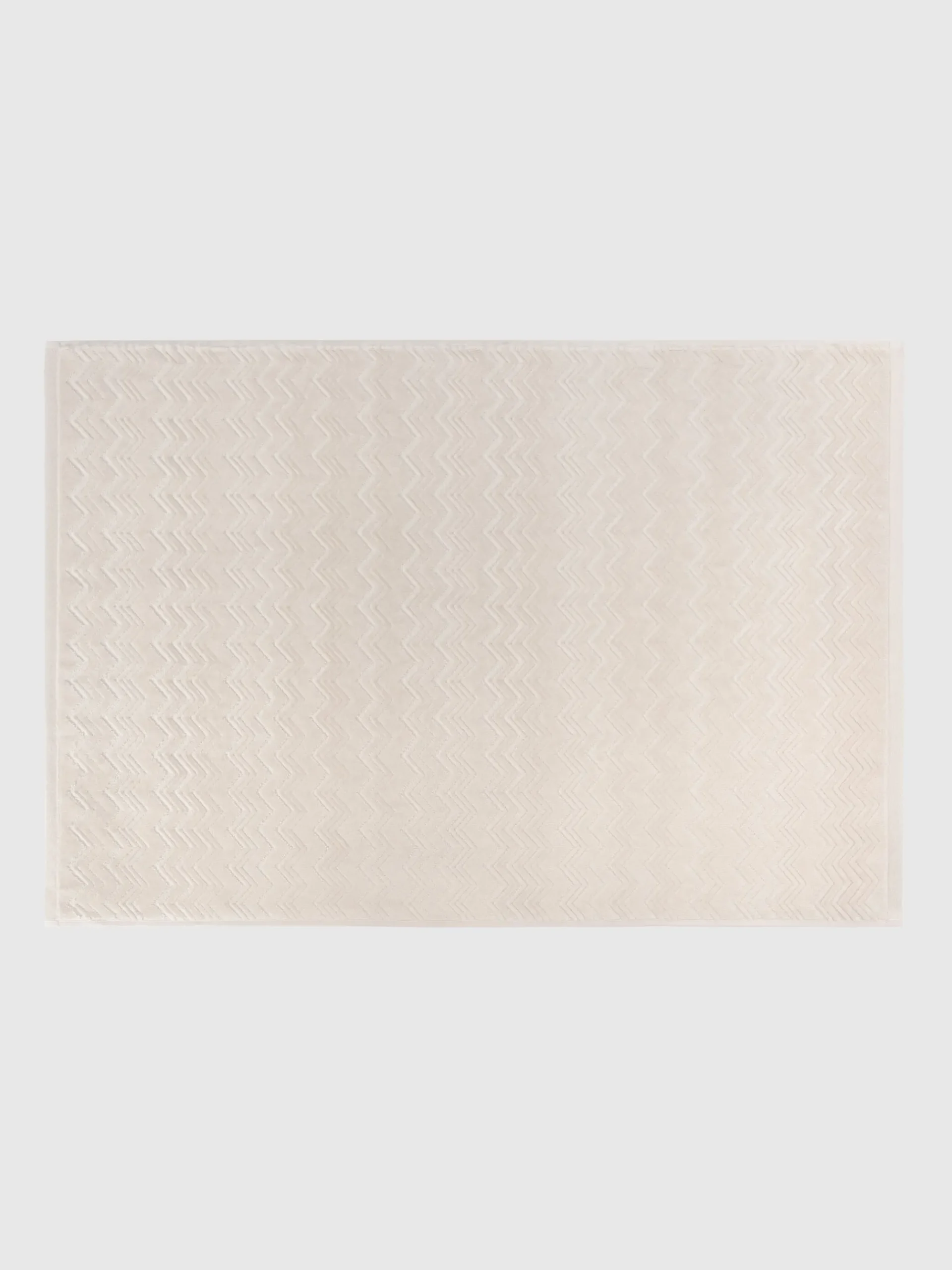 Chalk 60x90 cm cotton zigzag bath mat