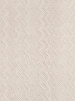 Chalk 60x90 cm cotton zigzag bath mat