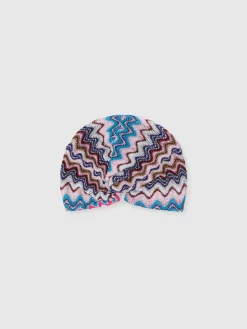 Chevron viscose turban