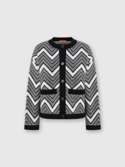 Chevron wool jacket