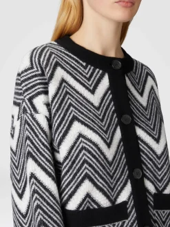Chevron wool jacket