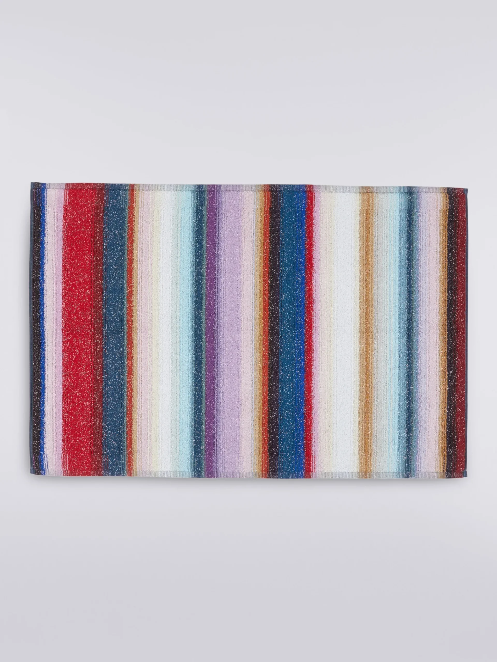 Clancy 90x60 cm cotton and lurex bath mat