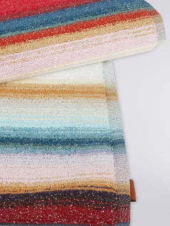 Clancy 90x60 cm cotton and lurex bath mat