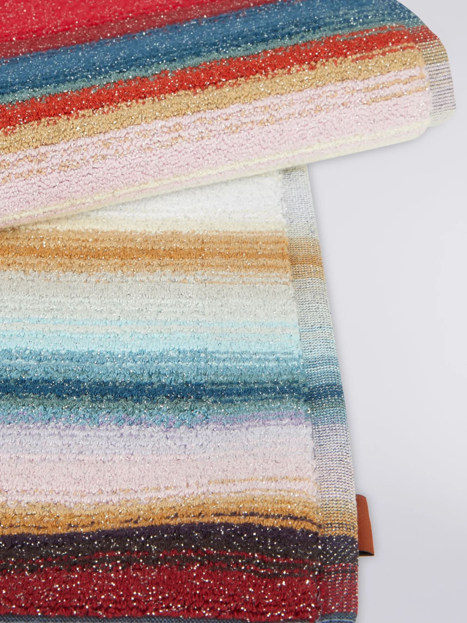 Clancy 90x60 cm cotton and lurex bath mat