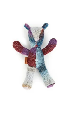 Cotton And Lurex Brown Bear Puppet