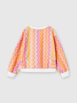 Cotton crewneck sweatshirt