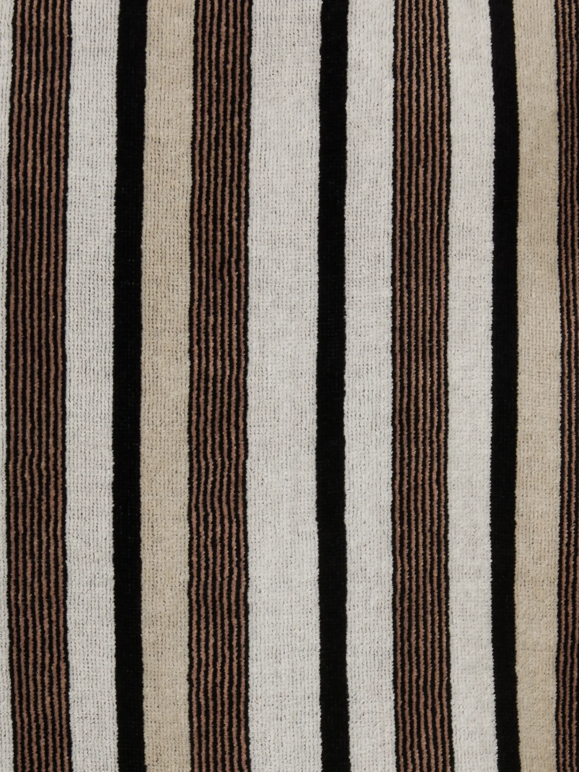 Craig striped cotton terry bathrobe