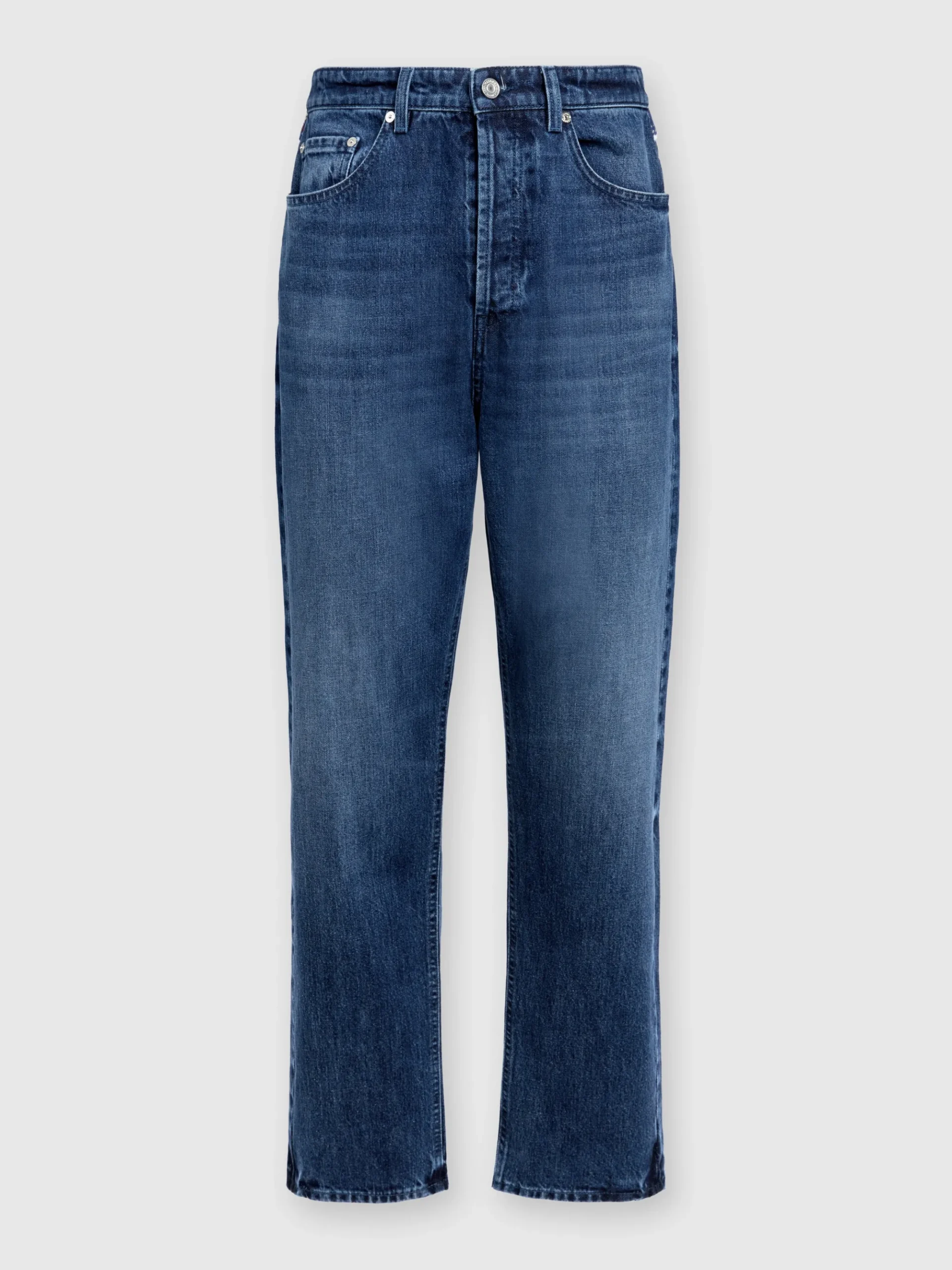 Five denim pockets with Venezia knit insert