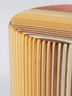 Jacaranda Cylinder Pouf 40X30
