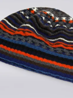 Jacquard wool beanie