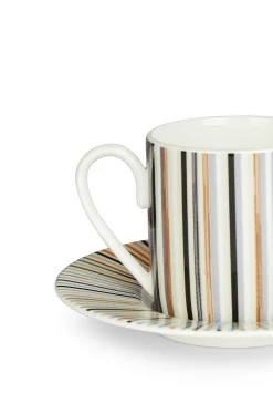 Jenkins Set of 2 coffee cups & saucers