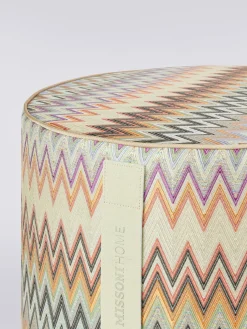 Masuleh Cylinder Pouf Rot.40X30