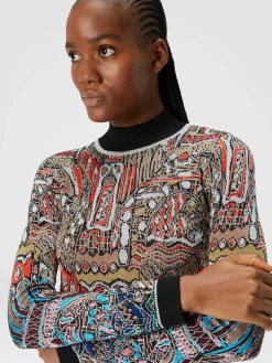 Mini-dress with Venezia jacquard motif