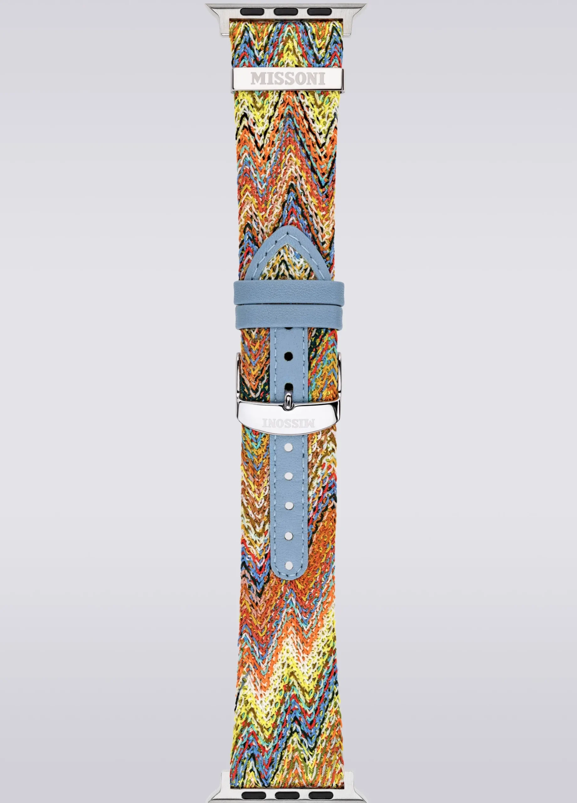 Missoni Fabric 24 mm Apple watch compatible strap