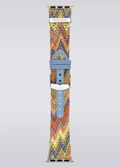 Missoni Fabric 22 mm Apple watch compatible strap