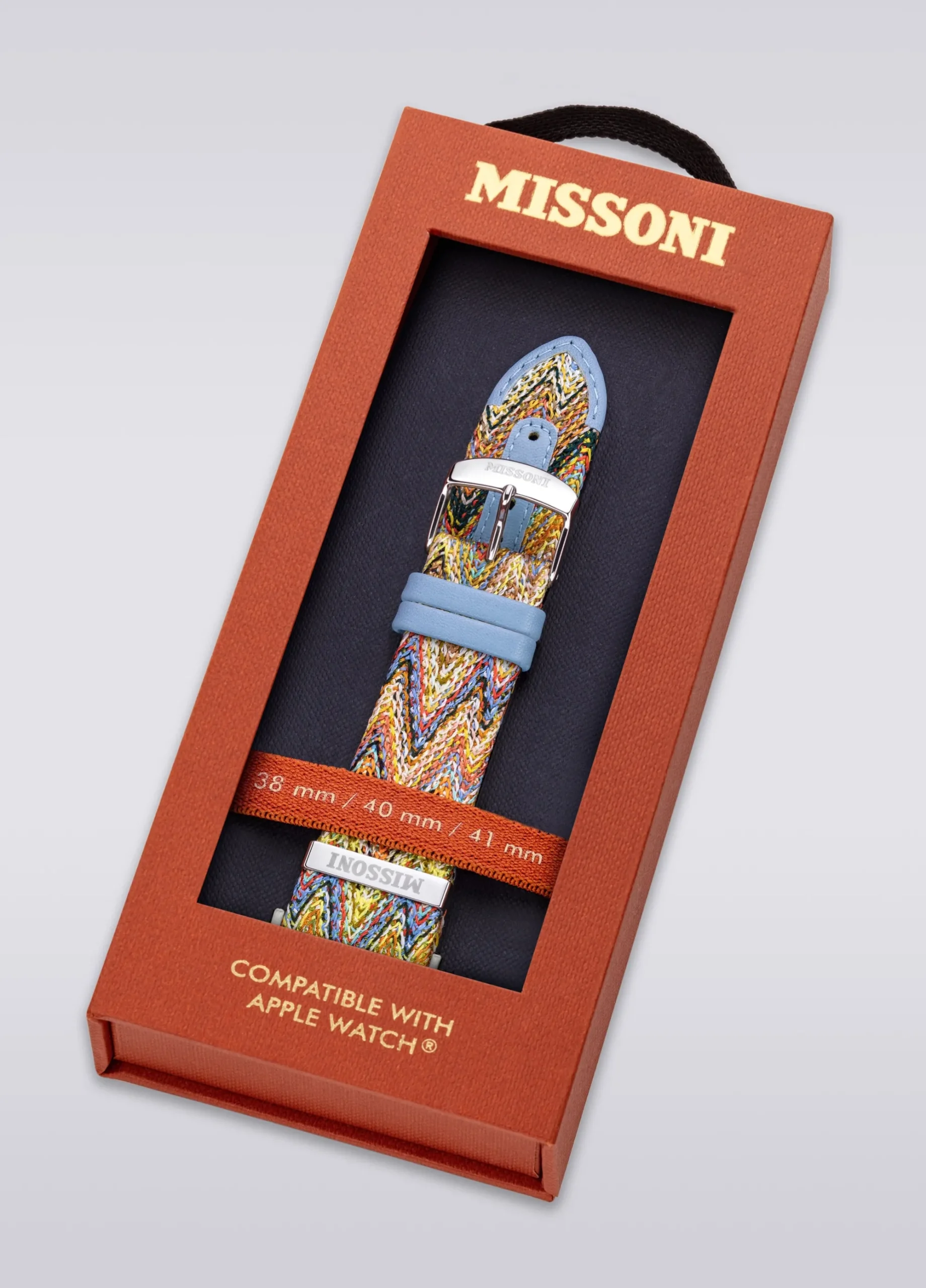 Missoni Fabric 22 mm Apple watch compatible strap