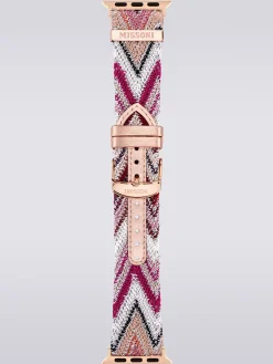 Missoni fabric Apple strap