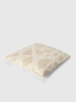 Nastri cushion 60x60 cm with contrasting stitching