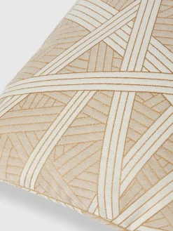 Nastri cushion 60x60 cm with contrasting stitching