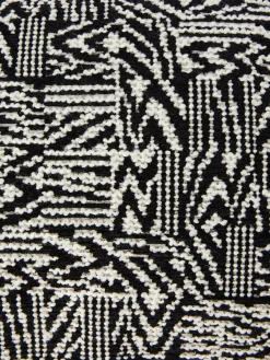 Noise 30x60 cm cushion with bouclé work