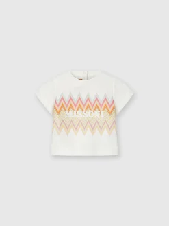 Short-sleeved cotton T-shirt