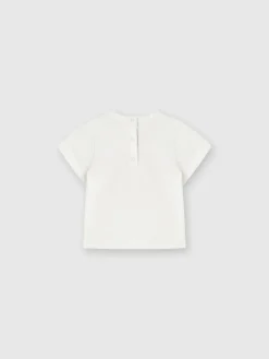 Short-sleeved cotton T-shirt
