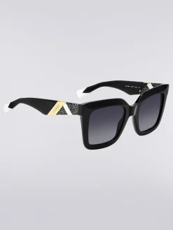 Square acetate sunglasses