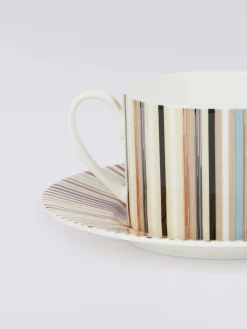 Stripes Jenkins Set of 2 tea cups & saucers