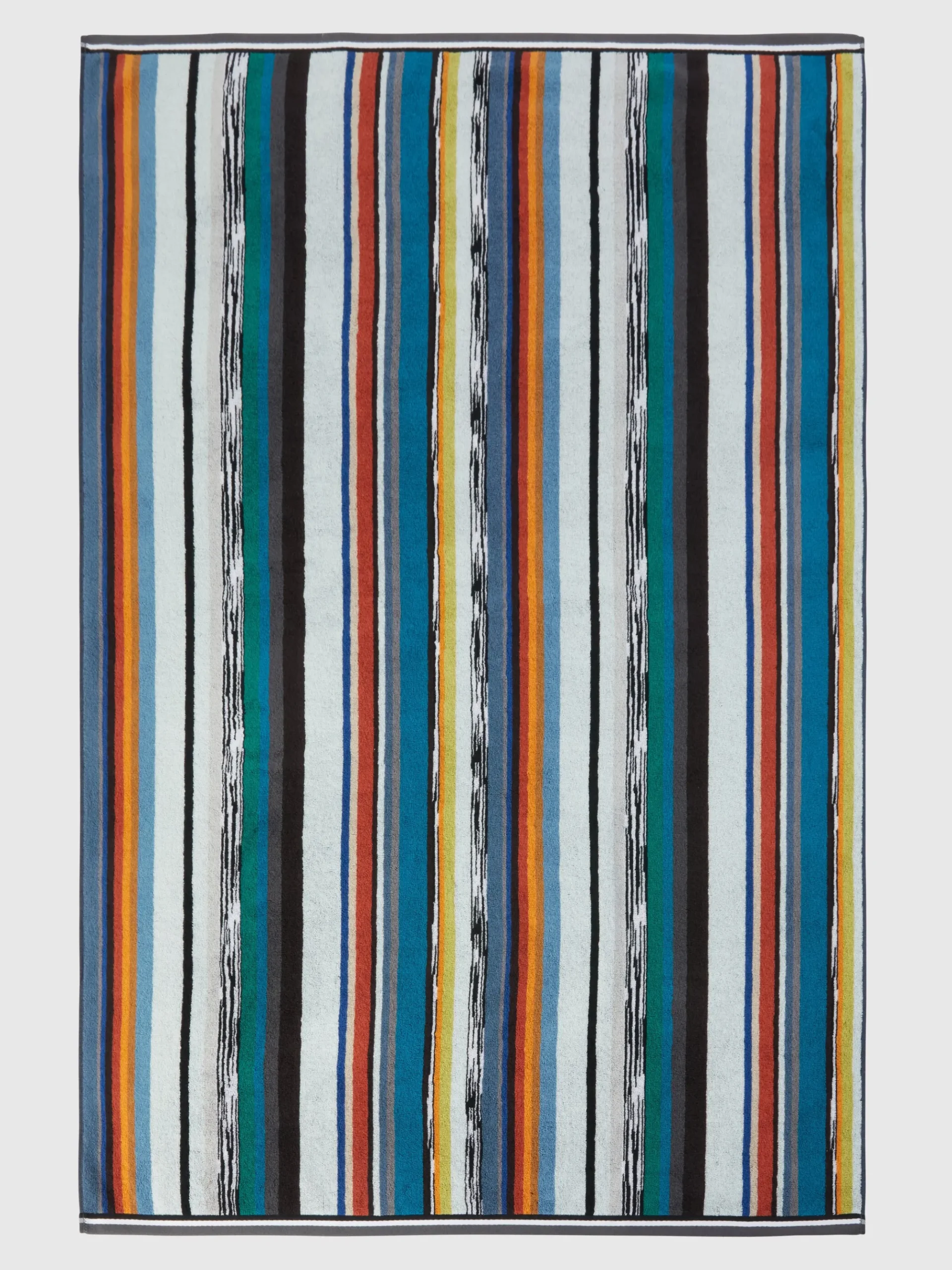 Wooden cotton terry bath towel 150x100 cm