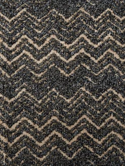 100x150 cm Azul cotton chevron terry bath towel