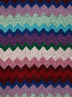 100x180 cm Chantal chevron cotton terry beach towel
