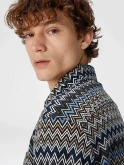 Zig zag cotton shirt