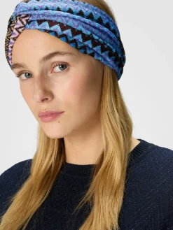 Zig zag viscose headband