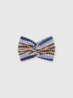 Zig zag wool headband