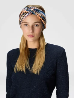 Zig zag wool headband