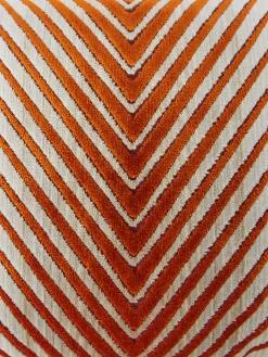 Ziggy 30x60 cm viscose blend zigzag cushion