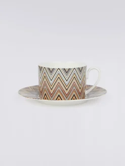 Zigzag Jarris Set of 6 tea cups & saucers