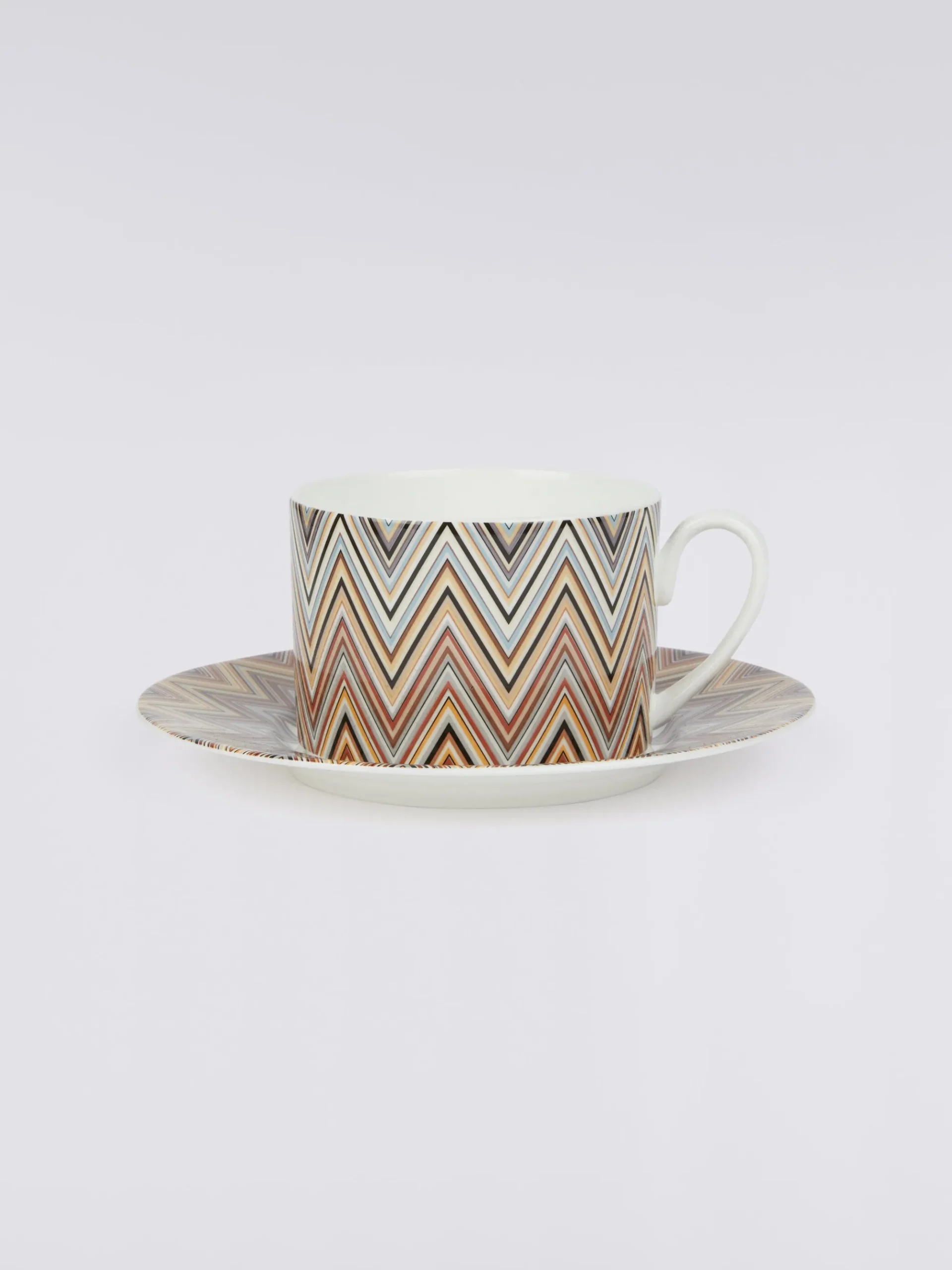Zigzag Jarris Set of 6 tea cups & saucers